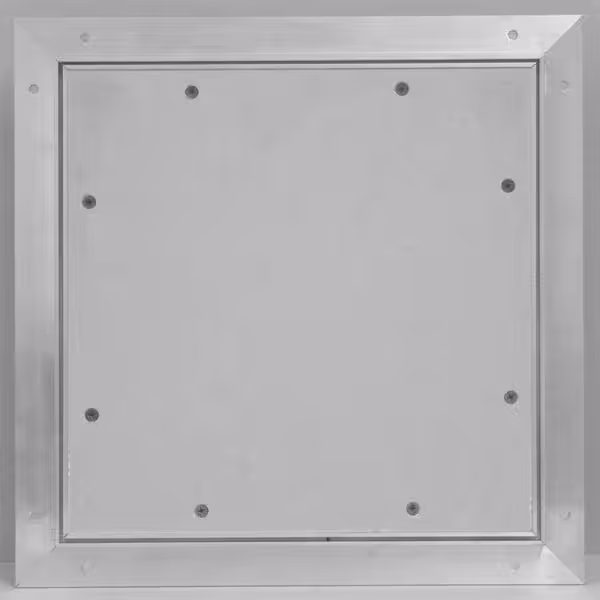 Trappe de visite invisible Eco Star pour plaque de plâtre 18 mm, à carreler ou enduire, 200×200 à 1200×1200 mm