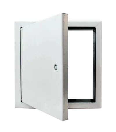 Trappe de visite métallique Tempo Softline étanche à l'air avec isolation acoustique, ouverture clé 4 pans