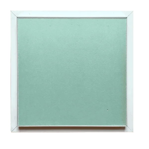 Trappe de visite invisible Tempo Eco Green à dévêtissement pour faux plafond, plaque de plâtre, 300×300 à 600×600 mm