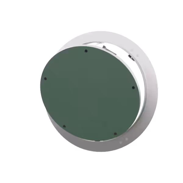 Trappe de visite invisible Tempo Rondo pour faux plafond, fermeture à ressort au design discret