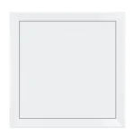 Trappe de visite métallique Tempo Softline étanche à l'air et à la poussière avec isolation acoustique, 200×200 à 600×600 mm