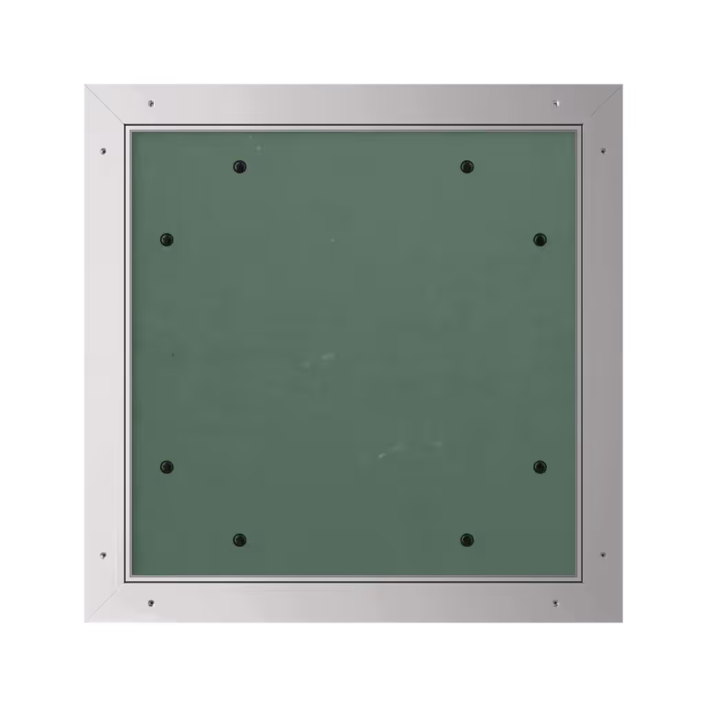 Trappe de visite invisible Tempo Eco Star pour plaque de plâtre BA 13, ouverture pousser-lâcher, 150×150 à 1400×1400 mm