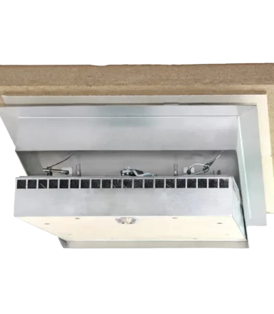 Trappe de visite coupe-feu EI120 faux-plafond Secu Tecna, 300×300 à 800×800 mm