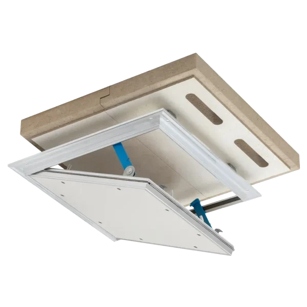 Trappe de visite EI30 (30 min) 18 mm pour sous-plafond coupe-feu indépendant – Alumatic - Image 2
