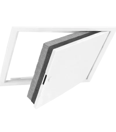 Trappe de visite coupe-feu Fire-Star EI60 (60 min) pour plafonds, en acier, 200×200 à 600×1200 mm