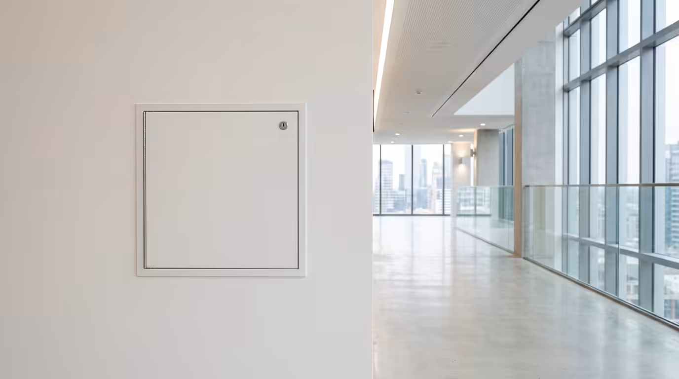 trappe de visite coupe-feu EI90 bâtiment grande hauteur