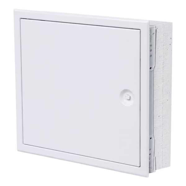 Trappe de visite coupe-feu EI90 Softline acier murs massifs et gaines